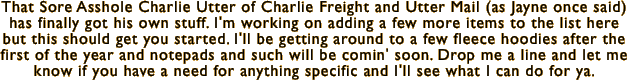 That Sore Asshole Charlie Utter